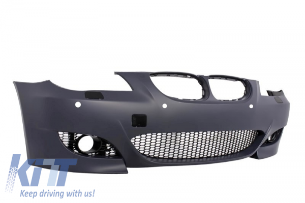 Μπροστινός Προφυλακτήρας για BMW 5 Series E60/E61 (2003-2007) M5 Design PDC 24mm - Image 3