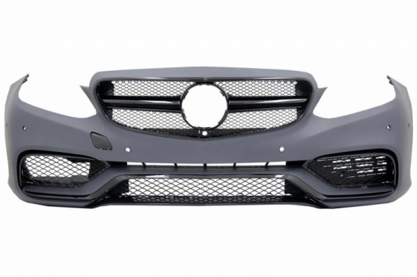 Μπροστινός Προφυλακτήρας για Mercedes E-Class W212 S212 Facelift (2013-2016) E63 Design Piano Black