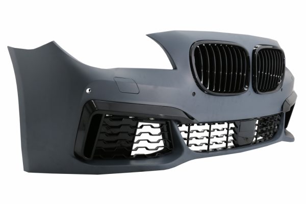 Μπροστινός Προφυλακτήρας με Grilles για BMW 7 Series F01 F02 (2009-2015) M760 Look - Image 3