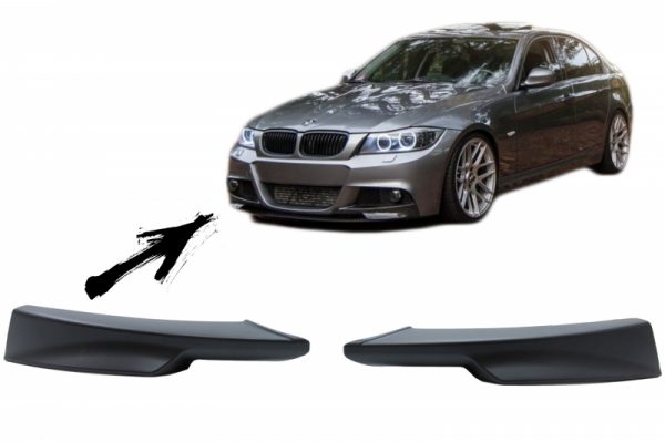 Μπροστινός Προφυλακτήρας Splitters Spoiler για BMW 3 Series E90 E91 LCI (09.2008-2011) M-Tech Look