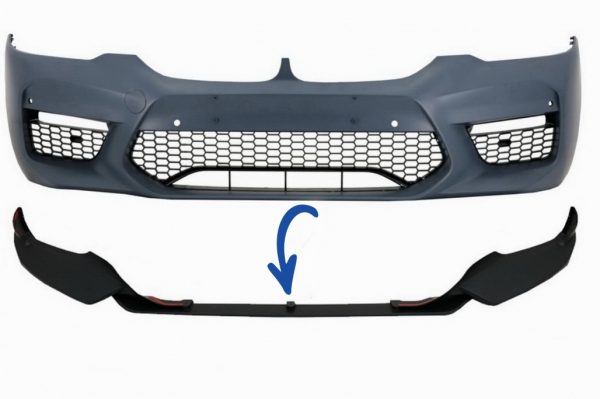 Μπροστινός Προφυλακτήρας Spoiler για BMW 5 Series G30 G31 Limousine/Touring (2017-up) M5 Design Black