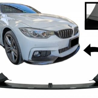 Μπροστινός Προφυλακτήρας Spoiler Lip για BMW 4 Series F32 Coupe F33 Cabrio F36 Grκαι Coupe (2013-03.2019) M-Performance Design Carbon Film Coating
