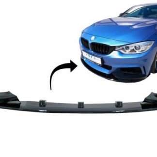 Μπροστινός Προφυλακτήρας Spoiler Lip για BMW 4 Series F32 F33 F36 Coupe Cabrio Grκαι Coupe (2013-03.2019) M-Performance Piano Black