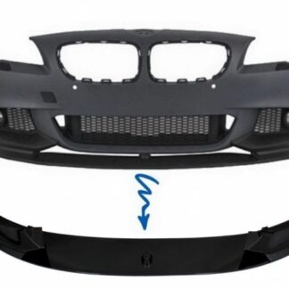 Μπροστινός Προφυλακτήρας Spoiler Lip για BMW 5 Series F10 F11 Sedan Touring (2011-2017) M-Performance Piano Black