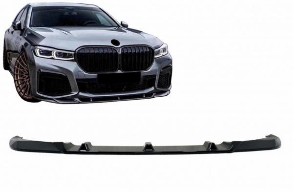 Μπροστινός Προφυλακτήρας Spoiler Lip για BMW 7 Series G12 LCI (02.2019-up) Piano Black