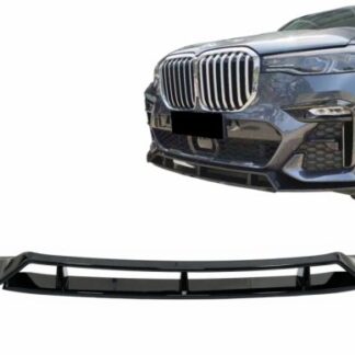 Μπροστινός Προφυλακτήρας Spoiler Lip για BMW X7 G07 LCI M Sport (2020-Up) Piano Black