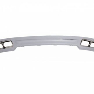 Πίσω Diffuser & Exhaust Muffler Tips Tailpipe Package για BMW F01 (2008-up) 7 Series 760i Quad Design