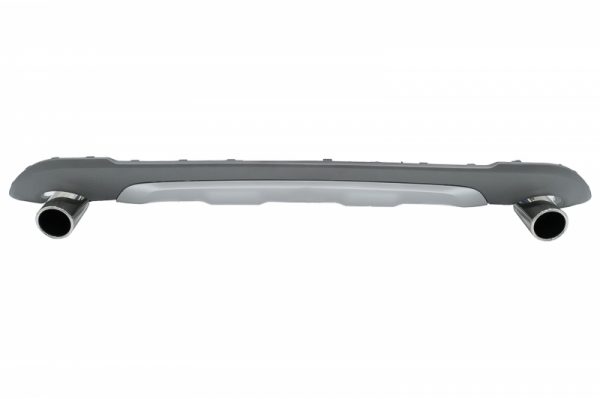 Πίσω Diffuser & Exhaust Muffler Tips Tailpipe Package για BMW X1 SUV F48 (06.2015-up) M Sport Design - Image 2