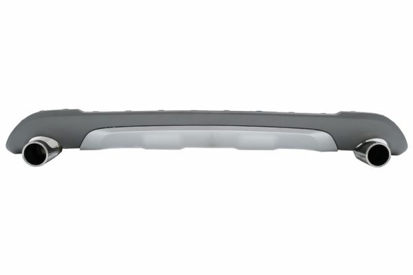 Πίσω Diffuser & Exhaust Muffler Tips Tailpipe Package για BMW X1 SUV F48 (06.2015-up) M Sport Design