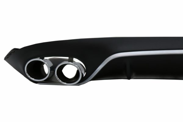 Πίσω Diffuser & Exhaust Tips για Mercedes E-Class C238 A238 AMG Sport Line Coupe Cabrio (2016+) E53 Design Silver Edition - Image 3
