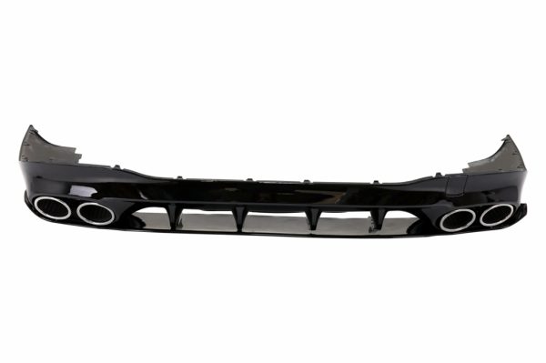Πίσω Diffuser και Chrome Exhaust Tips για Mercedes CLA X118 Shooting Brake C118 Coupe Sport Line (2019-up) CLA45S Design Aerodynamic Package - Image 2