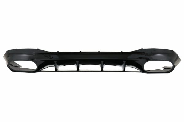 Πίσω Diffuser και Exhaust Tips Silver για Mercedes CLA X118 Shooting Brake C118 Coupe Sport Line (2019-up) CLA35 Design - Image 2