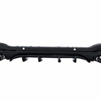 Πίσω Diffuser με Black Exhaust Muffler Tips για Mercedes GLC SUV X253 Facelift (2020-) GLC43 Design Night Package