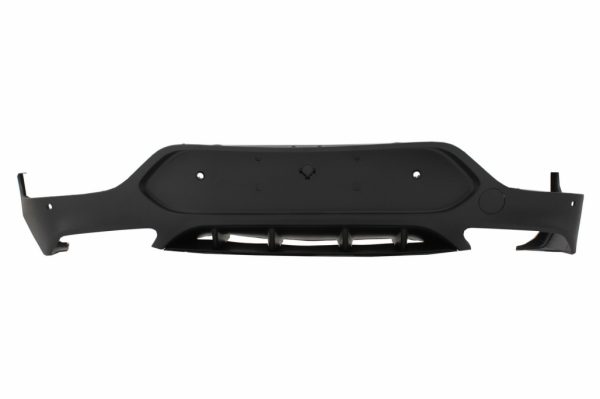 Πίσω Diffuser με Exhaust Muffler Tips για Mercedes GLC Coupe C253 Sport Line (2015-2019) GLC63 Design Black Tips - Image 3