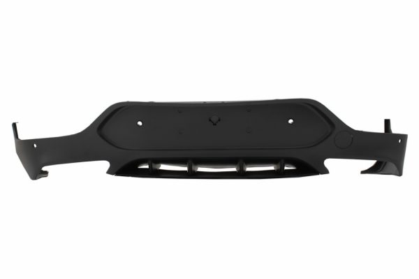 Πίσω Diffuser με Exhaust Muffler Tips για Mercedes GLC Coupe C253 Sport Line (2015-2019) GLC63 Design Silver Tips - Image 3