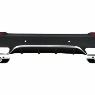 Πίσω Diffuser με Exhaust Muffler Tips για Mercedes GLC X253 SUV (2015-07.2019) equipped Standard Package