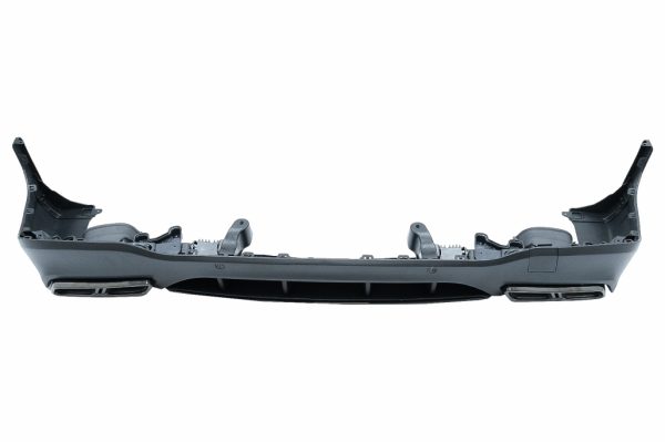 Πίσω Diffuser με Exhaust Muffler Tips για Mercedes GLC X253 SUV (2015-07.2019) Night Package Design - Image 3