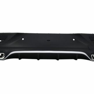 Πίσω Diffuser με Exhaust Muffler Tips για Mercedes GLE Coupe C292 Sport Line (2015-2019) Chrome Edition GLE63 Design