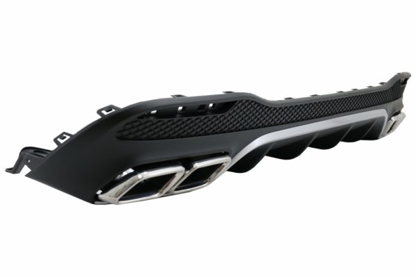 Πίσω Diffuser με Exhaust Muffler Tips για Mercedes GLE W166 SUV Sport Line (2015-2018) - Image 3