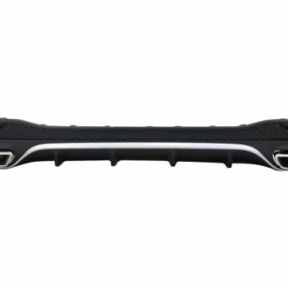 Πίσω Diffuser με Exhaust Muffler Tips για Mercedes GLE W166 SUV Sport Line (2015-2018)
