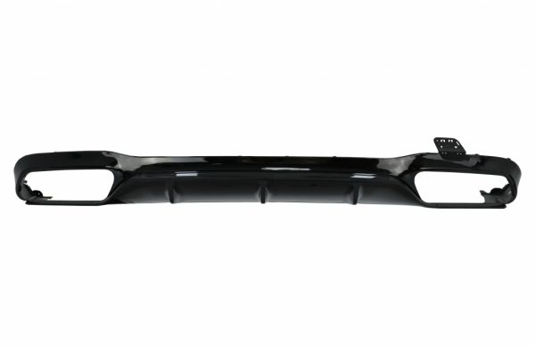 Πίσω Προφυλακτήρας Air Diffuser για Mercedes E-Class W213 AMG Line (2016-up) E63 Design Piano Black - Image 2