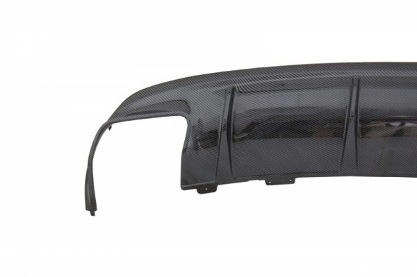 Πίσω Προφυλακτήρας Air Diffuser για Mercedes W117 CLA (2013-2018) Facelift CLA45 Look Carbon - Image 3