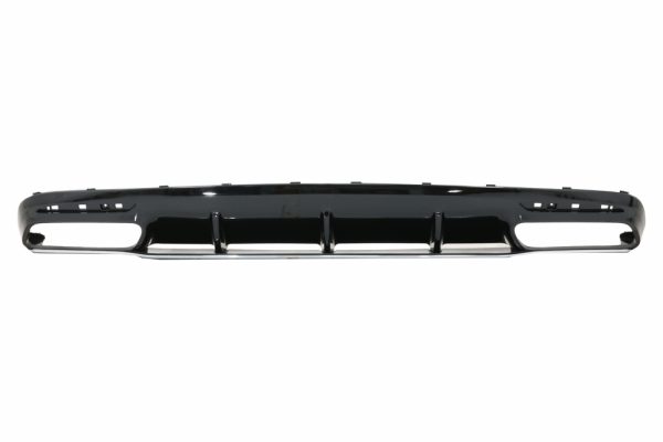 Πίσω Προφυλακτήρας Air Diffuser με Chrome Muffler Tips για Mercedes S-Class C217 Coupe (2014-2020) S63 Facelift Design - Image 2