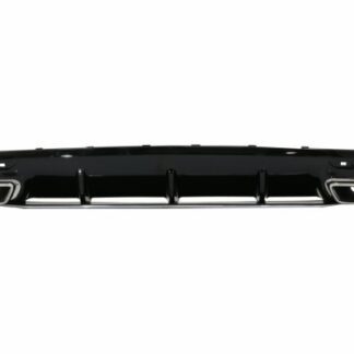 Πίσω Προφυλακτήρας Air Diffuser με Chrome Muffler Tips για Mercedes S-Class C217 Coupe (2014-2020) S63 Facelift Design