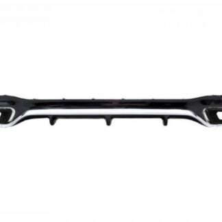 Πίσω Προφυλακτήρας Air Diffuser με Exhaust Muffler Tips Black για Mercedes E-Class W213 AMG Line (2016-up) E63 Design