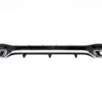 Πίσω Προφυλακτήρας Air Diffuser με Exhaust Muffler Tips Chrome Edition για Mercedes E-Class W213 AMG Line (2016-2019) E63 Design
