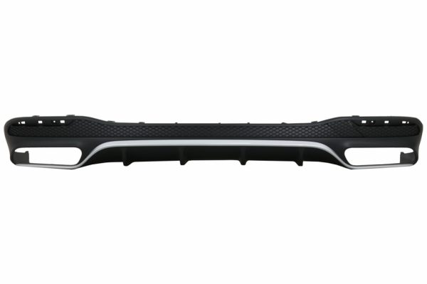 Πίσω Προφυλακτήρας Air Diffuser με Exhaust Muffler Tips για Mercedes GLS Class X166 SUV Facelift (09.2015-2019) GLS63 Design - Image 2