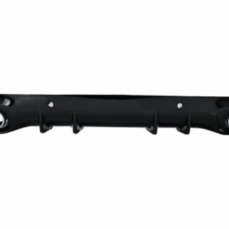 Πίσω Προφυλακτήρας Διαχύτης Diffuser Double Outlet με Exhaust Tips για Mercedes C-Class C205 A205 Coupe Cabriolet (2014-2019) C43 Design