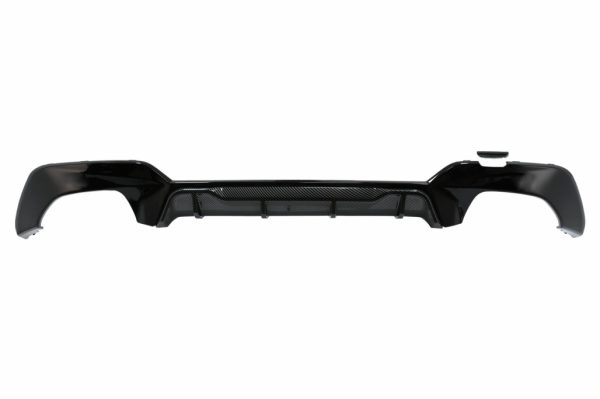 Πίσω Προφυλακτήρας Διαχύτης Diffuser για BMW 3 Series G20 G28 Sedan G21 Touring (2019-up) M340i M Look Carbon Insertion - Image 2