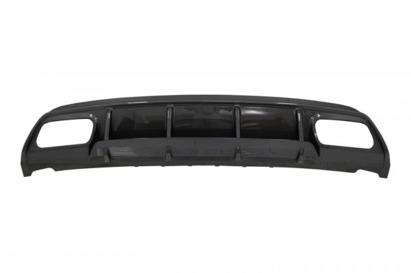 Πίσω Προφυλακτήρας Διαχύτης Diffuser για MERCEDES W176 A-Class (2013-2018) A45 Facelift Design Carbon Look - Image 2