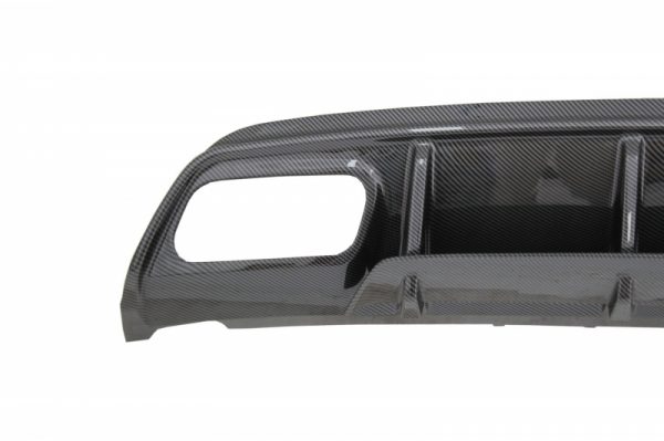 Πίσω Προφυλακτήρας Διαχύτης Diffuser για MERCEDES W176 A-Class (2013-2018) A45 Facelift Design Carbon Look - Image 3