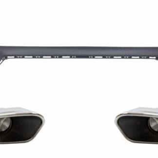 Πίσω Προφυλακτήρας Διαχύτης Diffuser και Square Exhaust Tips για BMW X6 F16 V8 Design M-Tech Style
