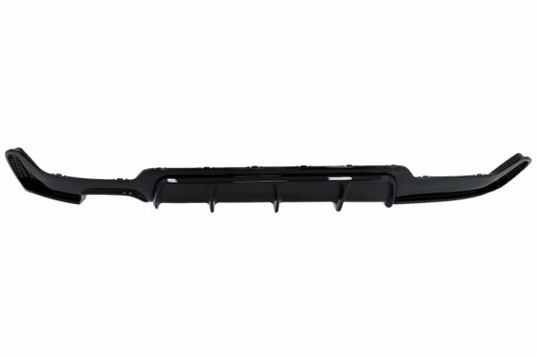 Πίσω Προφυλακτήρας Diffuser για BMW 4 Series F32 F33 F36 (2013-2019) Coupe Cabrio M Design Left Double Outlet Piano Black - Image 2