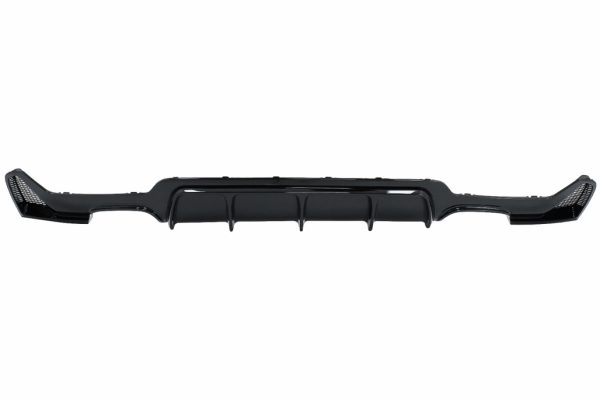 Πίσω Προφυλακτήρας Diffuser για BMW 4 Series F32 F33 F36 (2013-2019) Coupe Cabrio M Design Twin Double Outlet Piano Black - Image 2