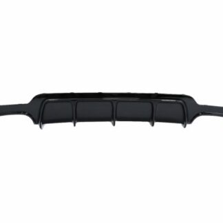 Πίσω Προφυλακτήρας Diffuser για BMW 4 Series F32 F33 F36 (2013-2019) Coupe Cabrio M Design Twin Double Outlet Piano Black