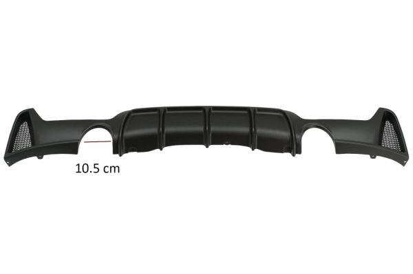 Πίσω Προφυλακτήρας Diffuser για BMW 4 Series F32 F33 F36 (2013-2019) Coupe Cabrio M Design Twin Single Outlet - Image 3