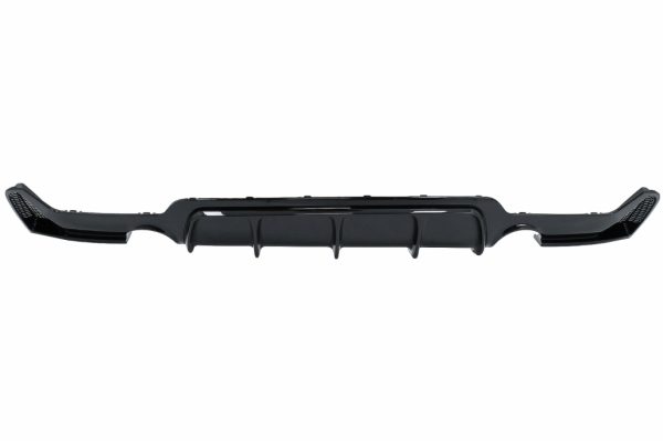 Πίσω Προφυλακτήρας Diffuser για BMW 4 Series F32 F33 F36 (2013-2019) Coupe Cabrio M Design Twin Single Outlet Piano Black - Image 2