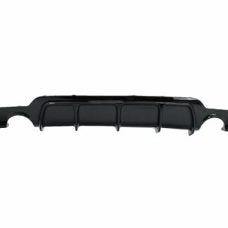 Πίσω Προφυλακτήρας Diffuser για BMW 4 Series F32 F33 F36 (2013-2019) Coupe Cabrio M Design Twin Single Outlet Piano Black