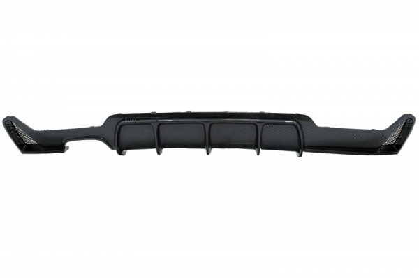 Πίσω Προφυλακτήρας Diffuser για BMW 4 Series F32 F33 F36 (2013-2019) Coupe Cabrio M Performance Design Carbon Film Coating Left Double Outlet - Image 2