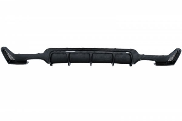 Πίσω Προφυλακτήρας Diffuser για BMW 4 Series F32 F33 F36 (2013-2019) M Performance Design Carbon Film Coating Twin Double Outlet - Image 2