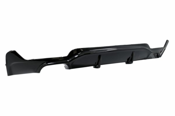Πίσω Προφυλακτήρας Diffuser για BMW 4 Series F32 F33 F36 (2013-) Coupe Cabrio M Performance Design Left Double Outlet Piano Black - Image 3