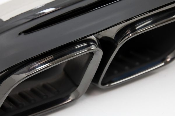 Πίσω Προφυλακτήρας Diffuser για MERCEDES C-Class W205 S205 (2014-2020) C63S Design Black Tips μόνο για AMG Sport Line - Image 3