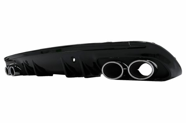 Πίσω Προφυλακτήρας Diffuser με Exhaust Muffler Tips για Mercedes C-Class W205 S205 Sport Line (2014-2020) C43 Design - Image 3