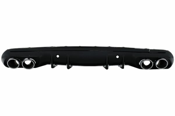 Πίσω Προφυλακτήρας Diffuser με Exhaust Muffler Tips για Mercedes C-Class W205 S205 Sport Line (2014-2020) C43 Design