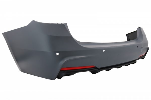 Πίσω Προφυλακτήρας για BMW 3 Series F31 Touring Non LCI & LCI (2011-2018) M-Performance Design Double Single Outlet - Image 3