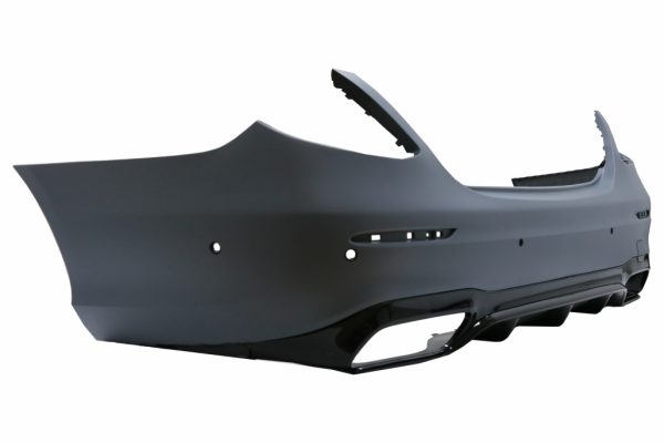 Πίσω Προφυλακτήρας με Exhaust Muffler Tips Chrome για Mercedes E-Class W213 (2016-2019) E63 Design - Image 3